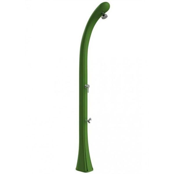 Душ солнечный AquaViva Happy One 23л Dark green с мойкой для ног