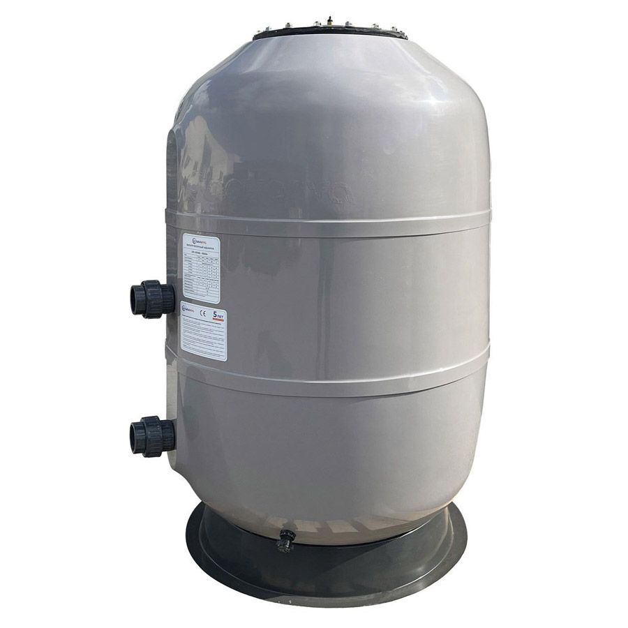 Фильтр AquaViva HS1050 (43 м³/ч, 1050 мм, 1540 кг, 75 мм, 2,5Бар, 1.2м засыпка)