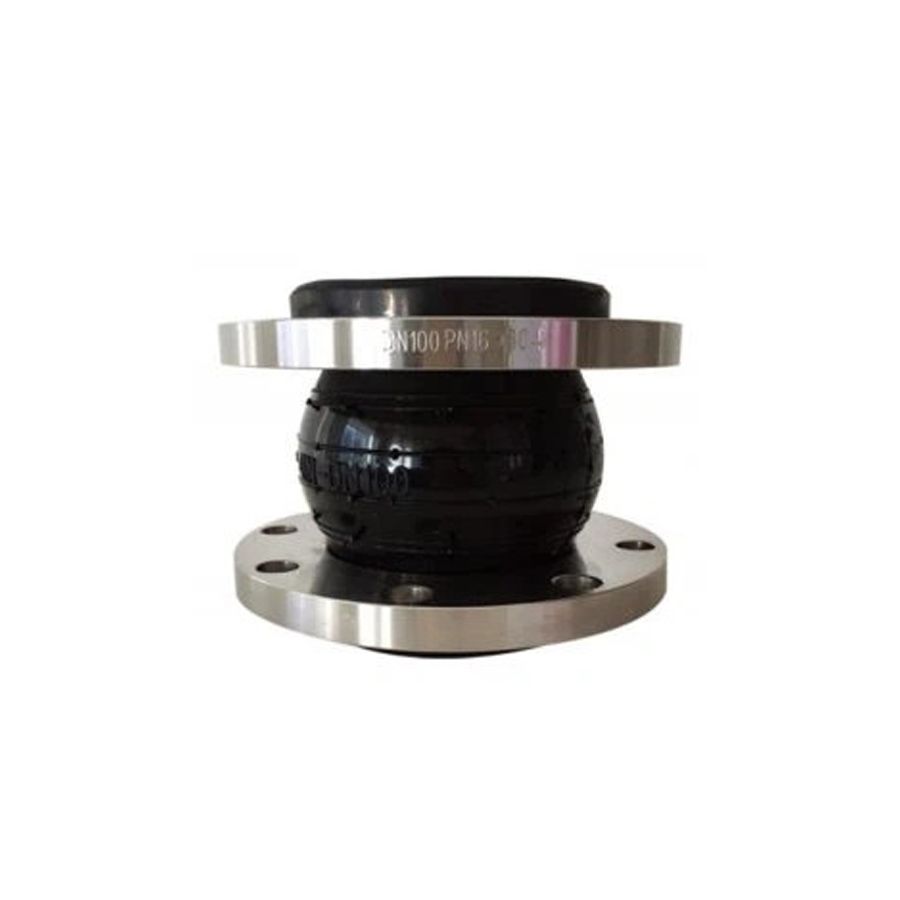 Сильфонный компенсатор EPDM  d110 фланцы (углеродистая сталь)