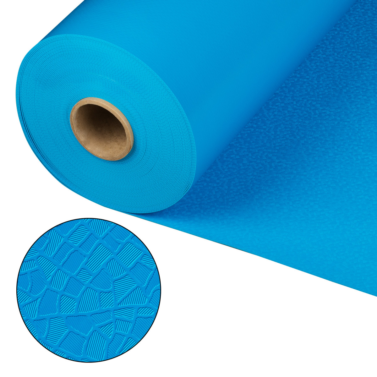 Лайнер Cefil Reflection голубой (25,2 м) объемная текстура