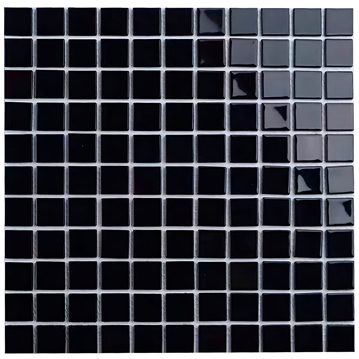 Мозаика стеклянная Aquaviva YF-N22 чип 25*25*4мм (1 уп.= 22 шт.= 1,98 м2)