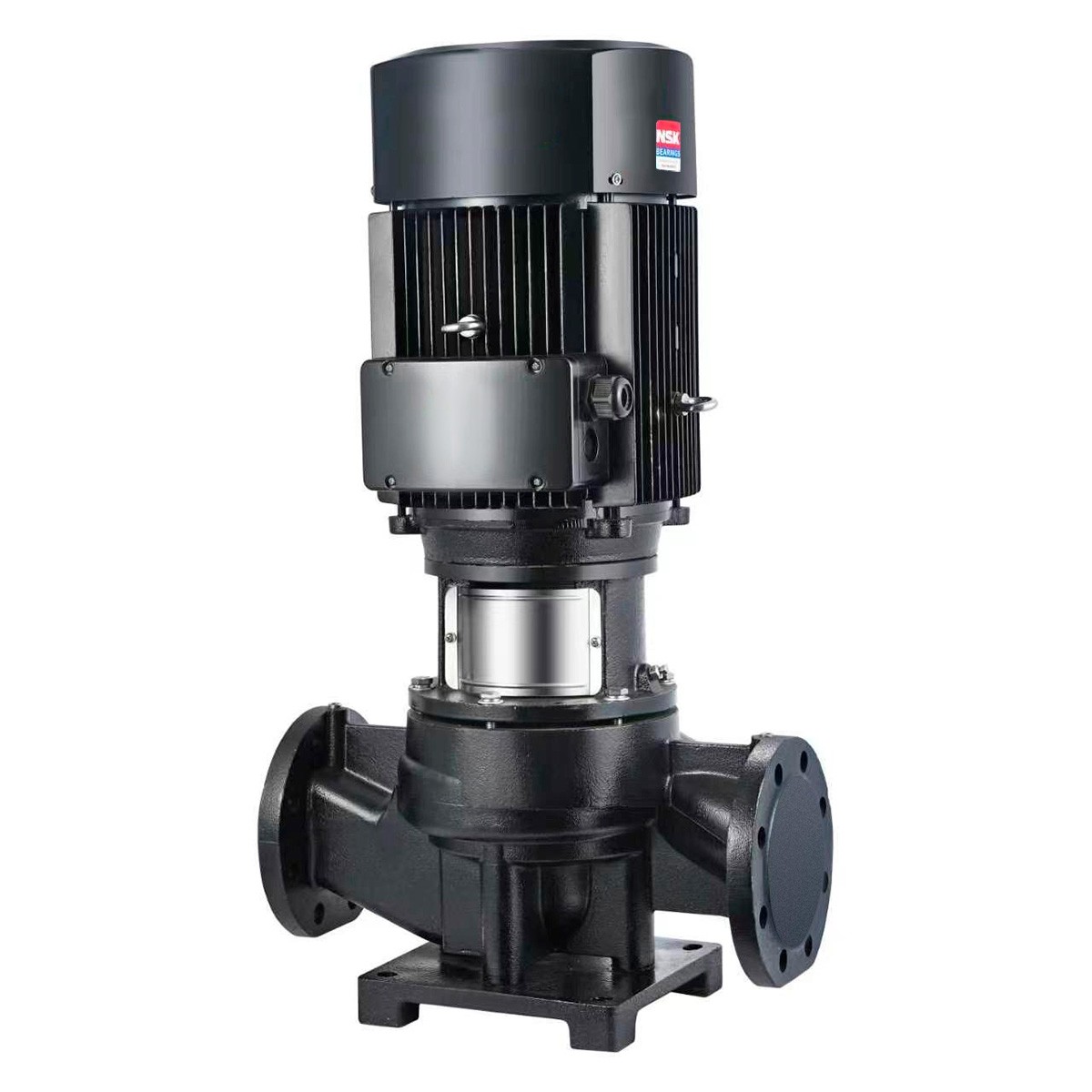 Циркуляционный насос AquaViva TD100-22/2 (380 В, 80 м³/ч, 22 м, 7,5 кВт) ин-лайн