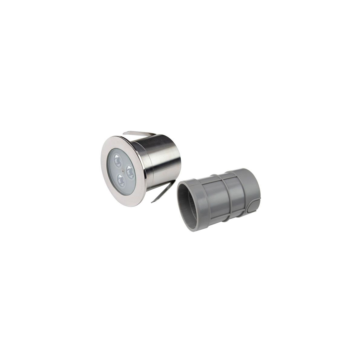 Прожектор светодиодный Aquaviva HJ-RC-SS75, 3led 3W RGB (AISI-316) + закладная
