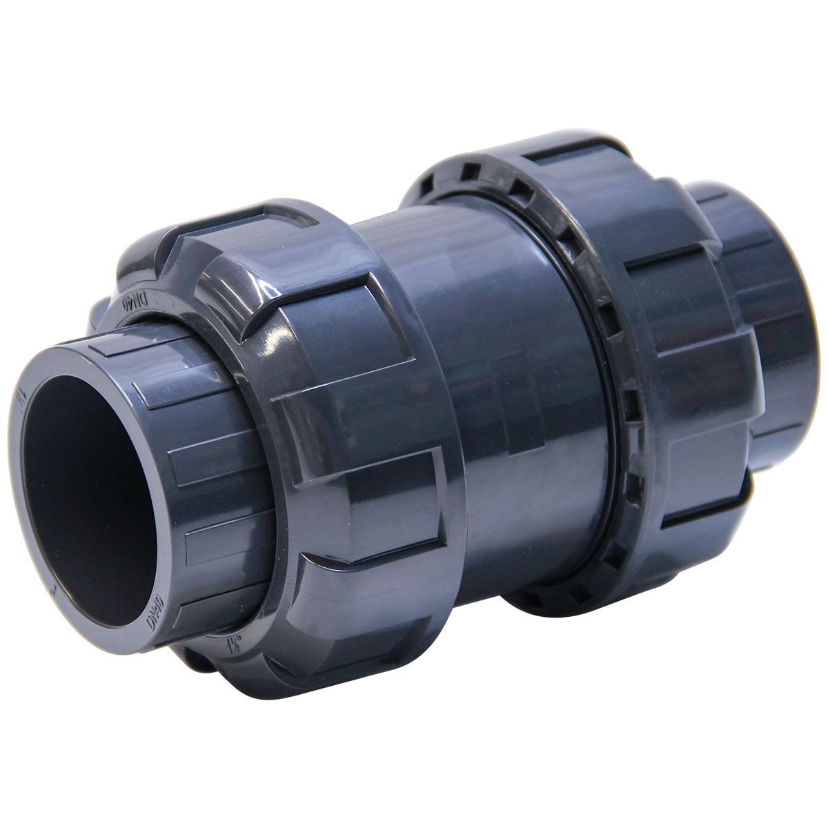Обратный клапан пружинный d50 уплотнение EPDM AQUAVIVA